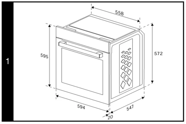 Kuechenhus24 BEKO Einbaubackofen BBIM174N0BE mit Hydrolyse 1